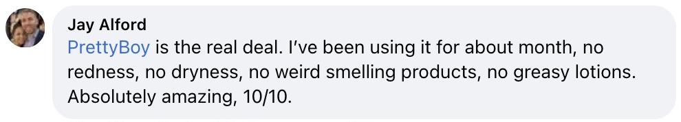 Customer comment